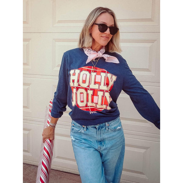 Holly Jolly Long Sleeve Tee ***PREORDER***