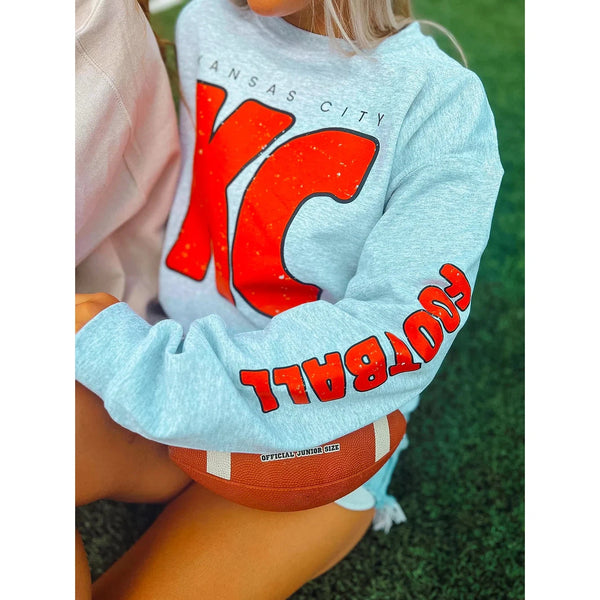 KC + Football Sleeve - ASH or SANDSTONE