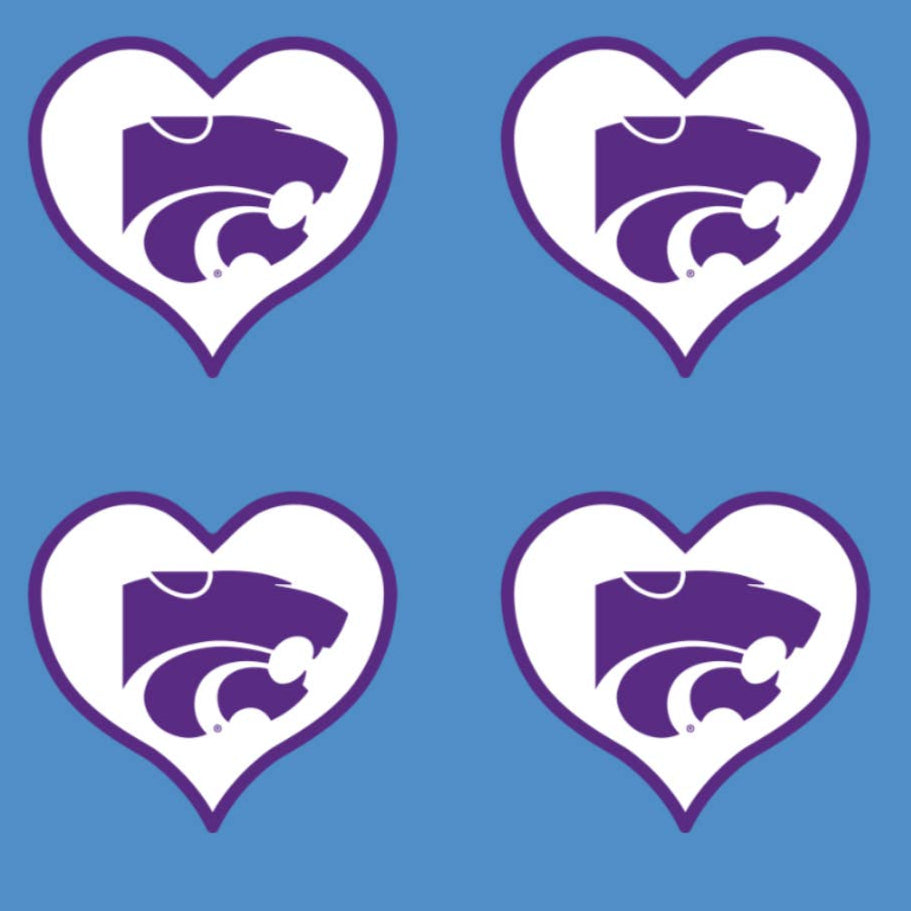 Kansas State Game Faces® Temporary Tattoos