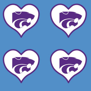 Kansas State Game Faces® Temporary Tattoos