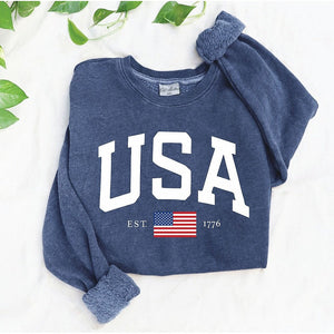 USA Mineral Washed Sweatshirt