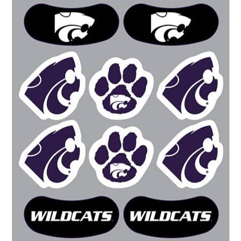 Kansas State Game Faces® Temporary Tattoos