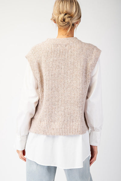 Layered Sweater Vest