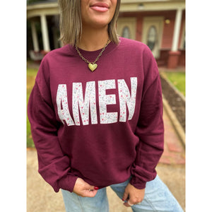 Amen Floral Sweatshirt ***PREORDER***