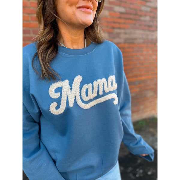 Fluffy Mama Patch Sweatshirt ***PREORDER***