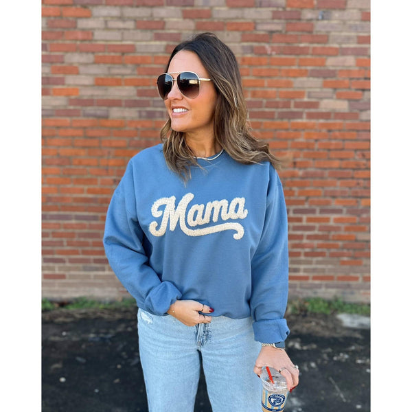 Fluffy Mama Patch Sweatshirt ***PREORDER***
