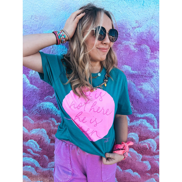 He is Not Here. He is Risen Tee ***PREORDER***