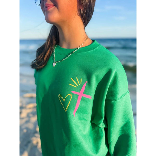 God's Got My Back in TEAL & KELLY GREEN ***PREORDER***