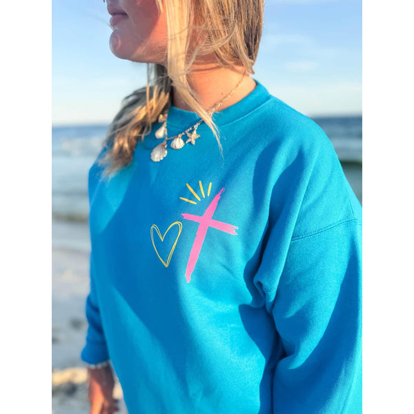 God's Got My Back in TEAL & KELLY GREEN ***PREORDER***