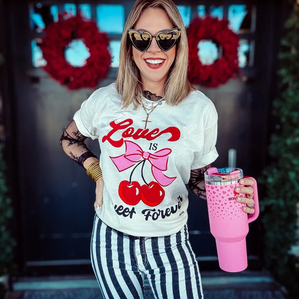 Love is Sweet Cherry Tee ***PREORDER***