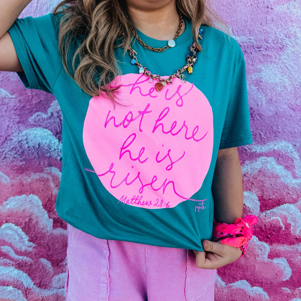 He is Not Here. He is Risen Tee ***PREORDER***