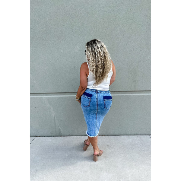 Courtney Denim Skirt ***PREORDER***