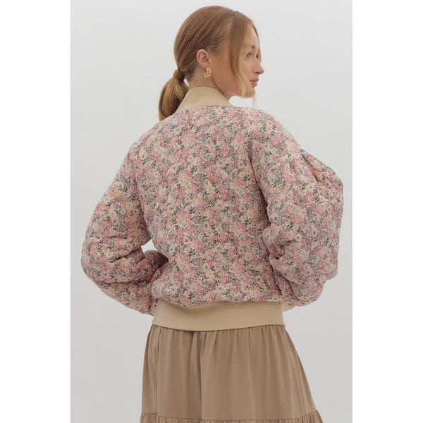 Floral Print Jacket