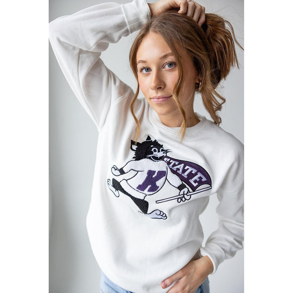 Kansas State Chenille Mascot Sweatshirt
