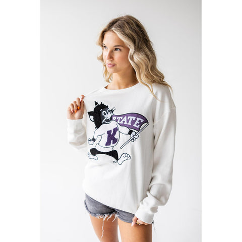 Kansas State Chenille Mascot Sweatshirt