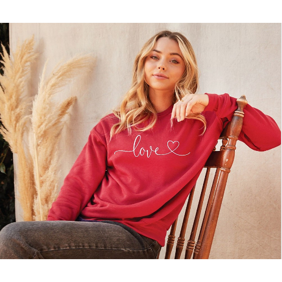 Love Swirl Sweatshirt - MULTIPLE Colors ***PREORDER***