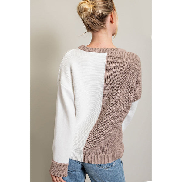 Coco Color Block Sweater