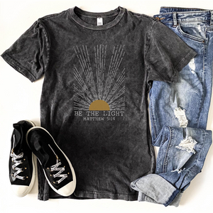 Be the Light Vintage Wash Tee