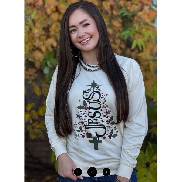 Jesus Tree Long Sleeve Tee