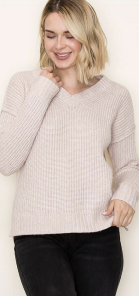 Soft Oatmeal Sweater