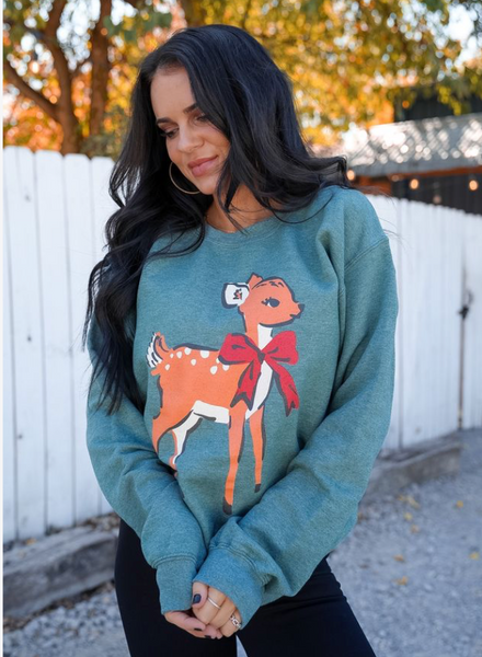 Little Christmas Fawn TEE or SWEATSHIRT ***PREORDER***