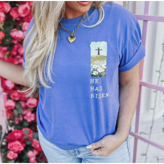 He is Not Here. He has Risen Tee.