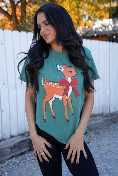 Little Christmas Fawn TEE or SWEATSHIRT ***PREORDER***