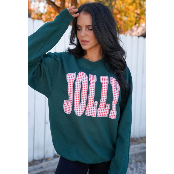 Jolly Gingham TEE or SWEATSHIRT ***PREORDER***
