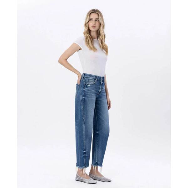 Flying Monkey Norah High Rise Barrel Jeans