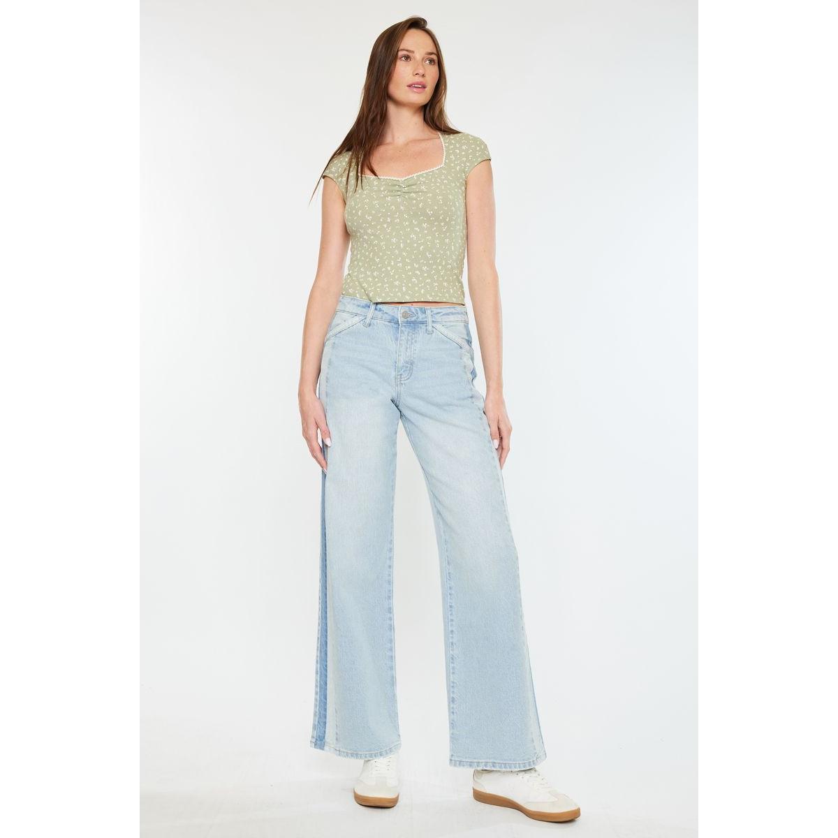 KanCan Joi High Rise Wide Leg Jeans