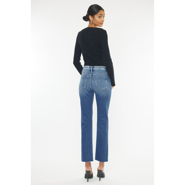 KanCan Carly High Rise Slim Straight