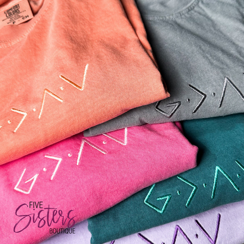 God Is Greater Tee in MULTIPLE COLORS ***PREORDER***