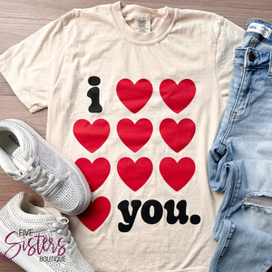 I Love You Tee ***PREORDER***