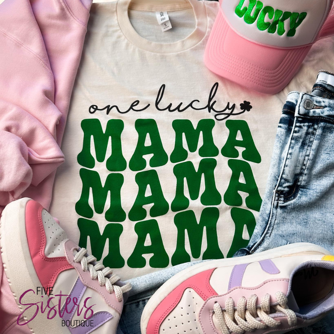 One Lucky Mama Tee ***PREORDER***