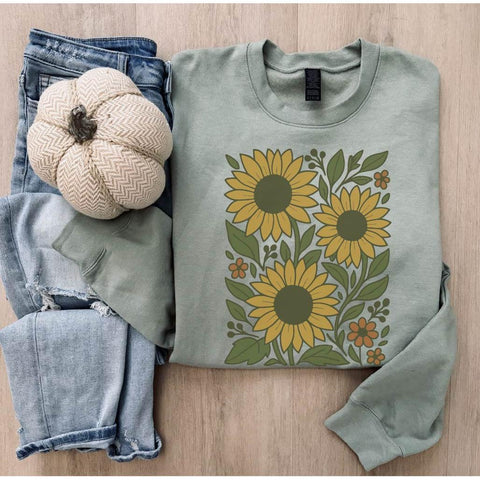 Sunflower Fields Sweatshirt ***PREORDER***