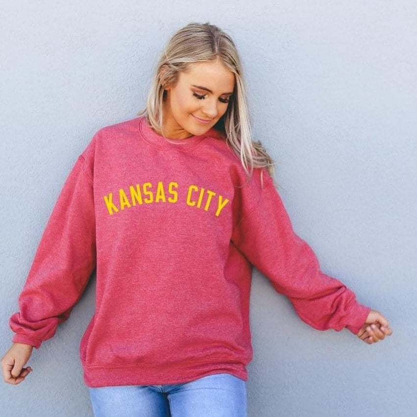 Kansas City Sweatshirt in Red